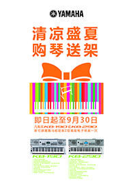 清凉盛夏，购琴送架 